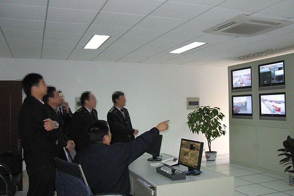 西安市綠（lǜ）地集團多處項（xiàng）目（mù）監控安裝