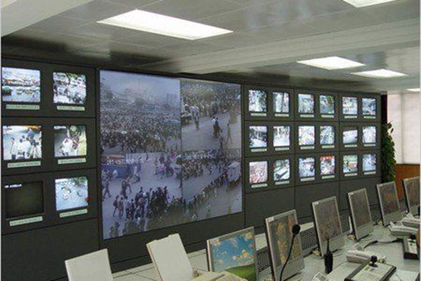 江蘇（sū）江都建（jiàn）設集團項目部監控安裝