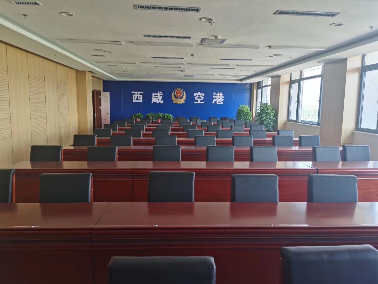 西鹹新區公安局空港新城分局視頻會議及