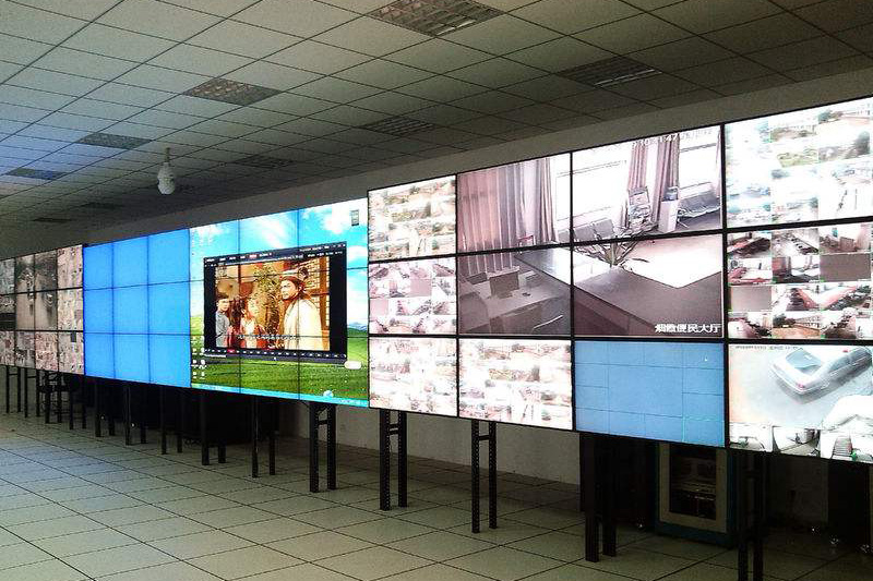 鹹陽土地局監控係統安裝